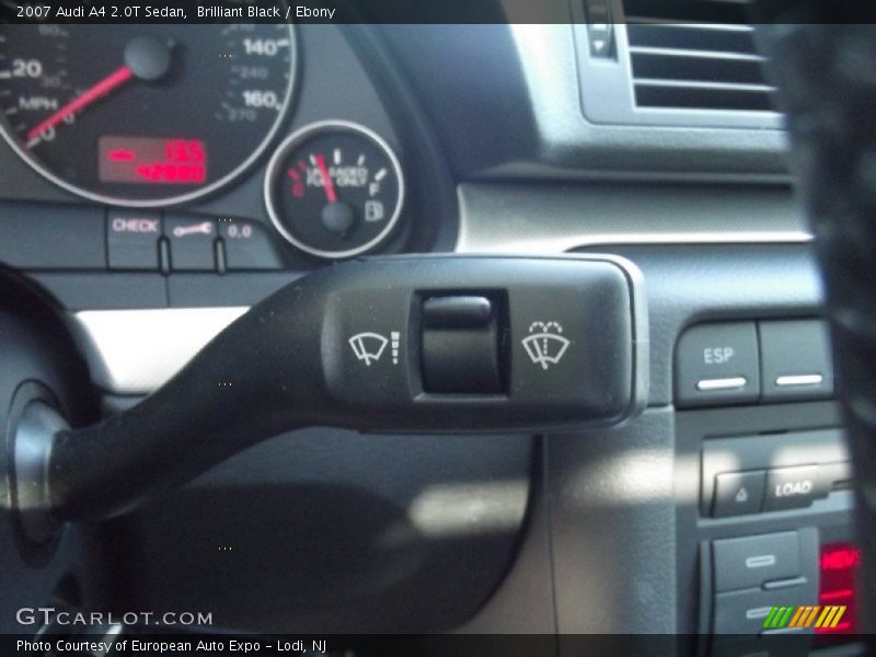 Brilliant Black / Ebony 2007 Audi A4 2.0T Sedan