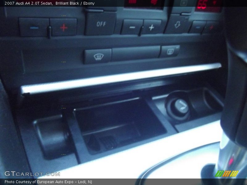 Brilliant Black / Ebony 2007 Audi A4 2.0T Sedan