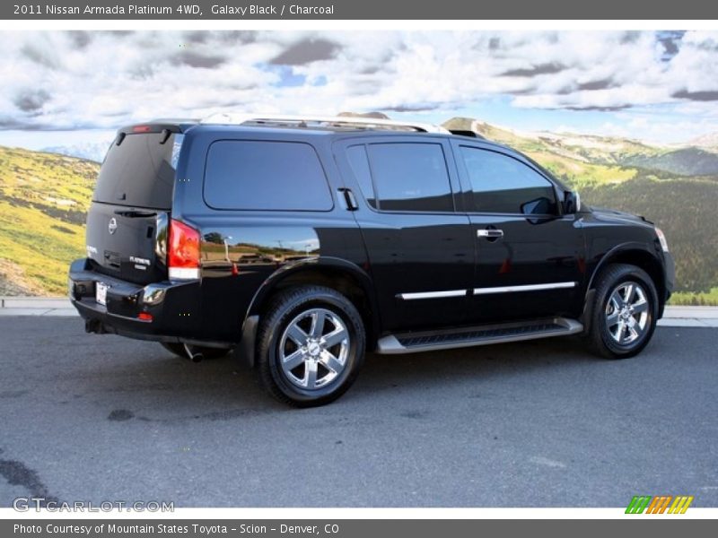 Galaxy Black / Charcoal 2011 Nissan Armada Platinum 4WD