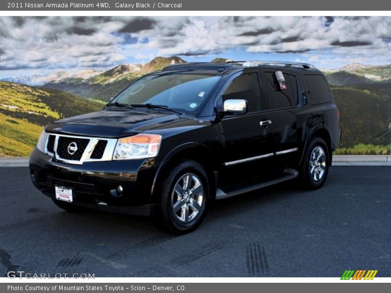 Galaxy Black / Charcoal 2011 Nissan Armada Platinum 4WD