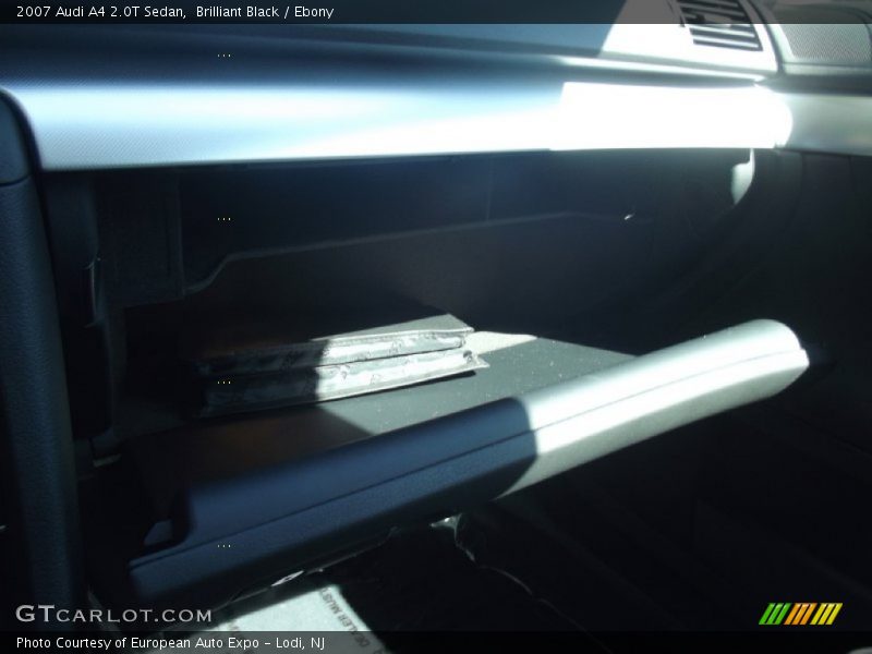 Brilliant Black / Ebony 2007 Audi A4 2.0T Sedan