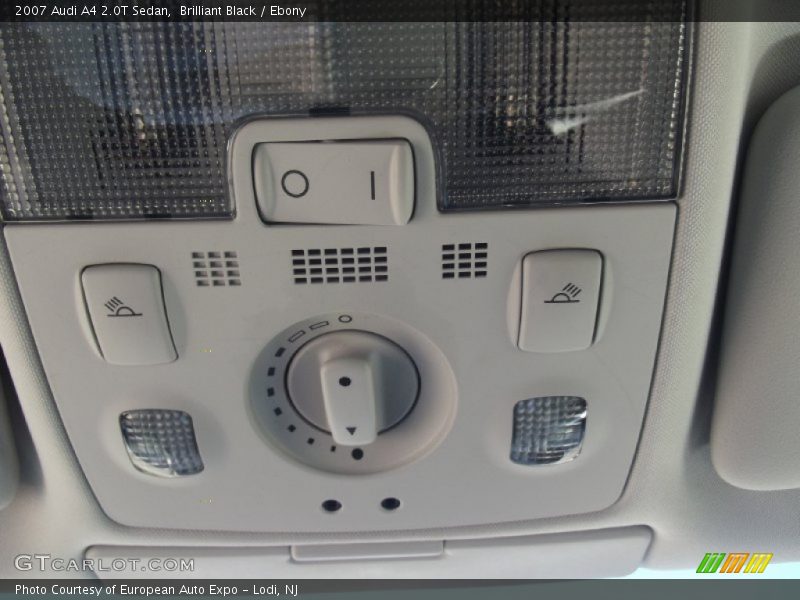 Brilliant Black / Ebony 2007 Audi A4 2.0T Sedan