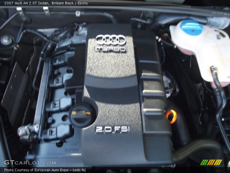 Brilliant Black / Ebony 2007 Audi A4 2.0T Sedan