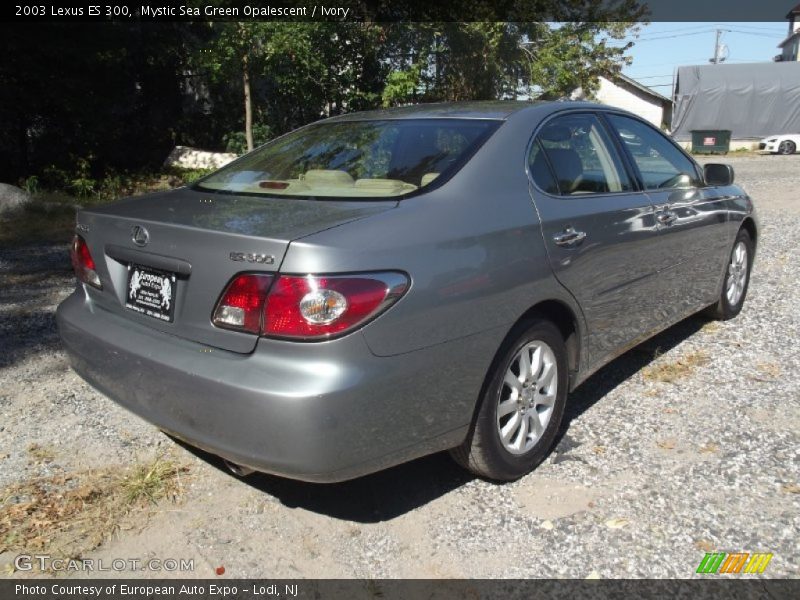 Mystic Sea Green Opalescent / Ivory 2003 Lexus ES 300