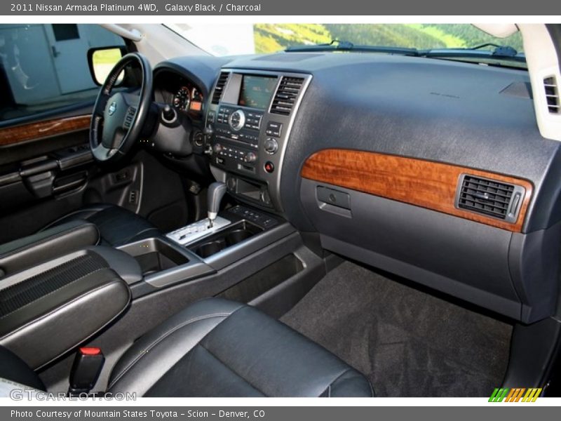Galaxy Black / Charcoal 2011 Nissan Armada Platinum 4WD
