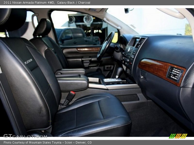 Galaxy Black / Charcoal 2011 Nissan Armada Platinum 4WD