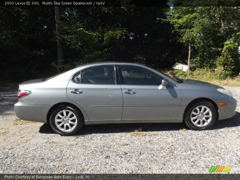 Mystic Sea Green Opalescent / Ivory 2003 Lexus ES 300