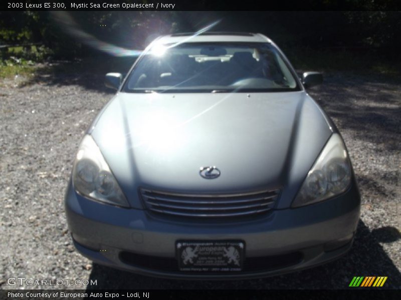 Mystic Sea Green Opalescent / Ivory 2003 Lexus ES 300