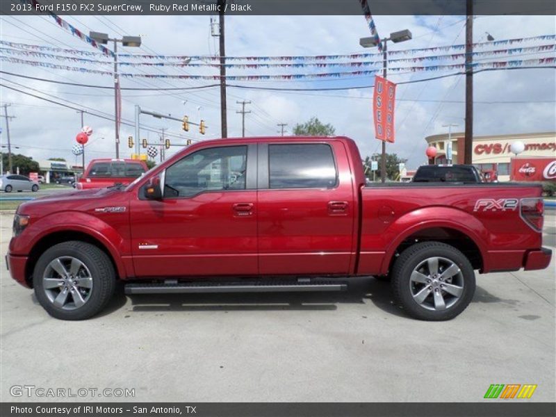  2013 F150 FX2 SuperCrew Ruby Red Metallic