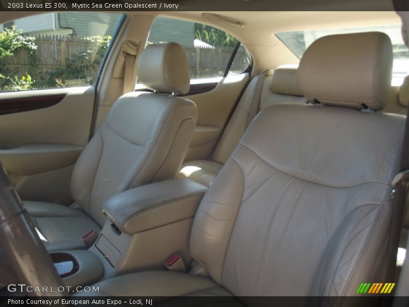 Mystic Sea Green Opalescent / Ivory 2003 Lexus ES 300