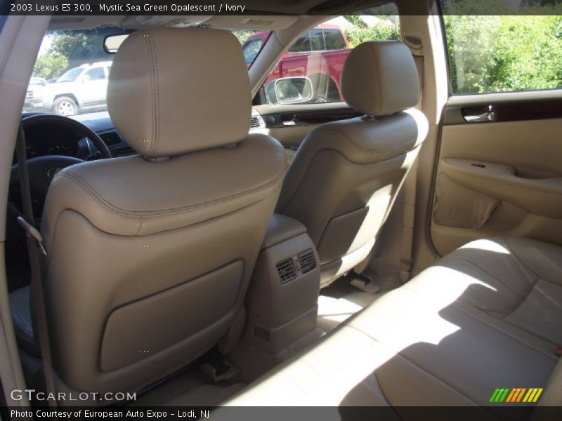 Mystic Sea Green Opalescent / Ivory 2003 Lexus ES 300