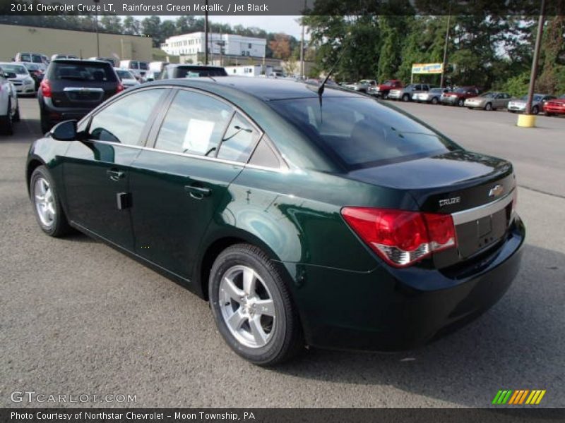  2014 Cruze LT Rainforest Green Metallic