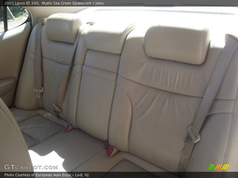 Mystic Sea Green Opalescent / Ivory 2003 Lexus ES 300