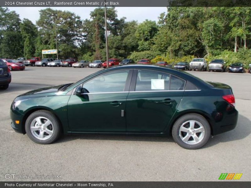  2014 Cruze LT Rainforest Green Metallic