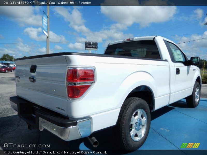  2013 F150 XLT Regular Cab Oxford White