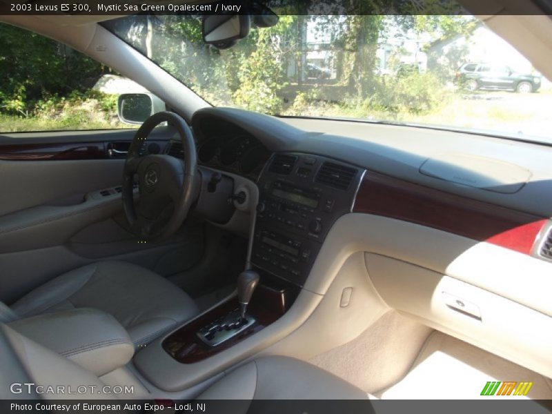 Mystic Sea Green Opalescent / Ivory 2003 Lexus ES 300