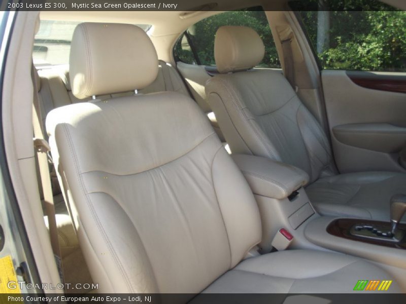 Mystic Sea Green Opalescent / Ivory 2003 Lexus ES 300