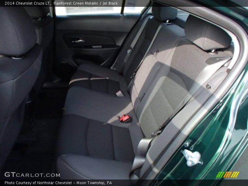 Rainforest Green Metallic / Jet Black 2014 Chevrolet Cruze LT