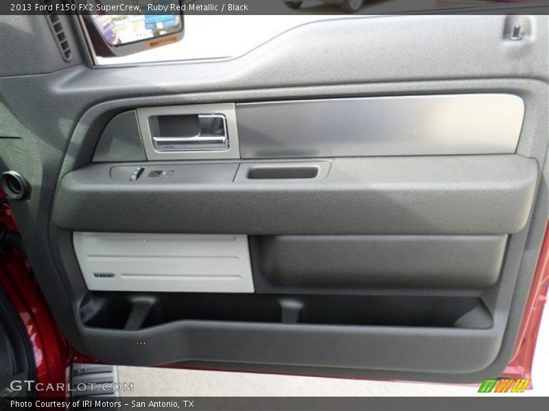 Ruby Red Metallic / Black 2013 Ford F150 FX2 SuperCrew