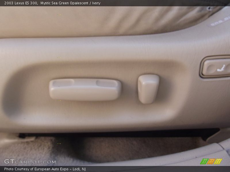 Mystic Sea Green Opalescent / Ivory 2003 Lexus ES 300