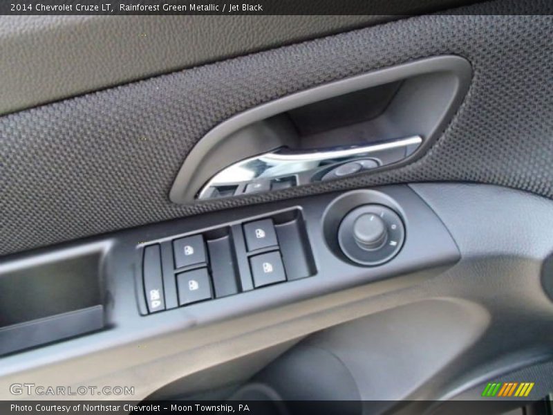 Rainforest Green Metallic / Jet Black 2014 Chevrolet Cruze LT