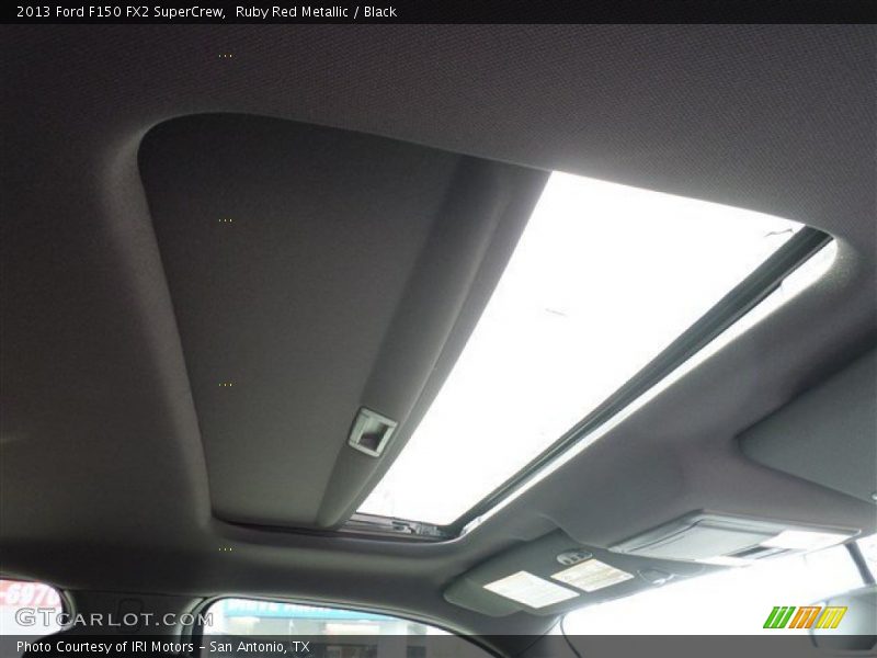 Sunroof of 2013 F150 FX2 SuperCrew