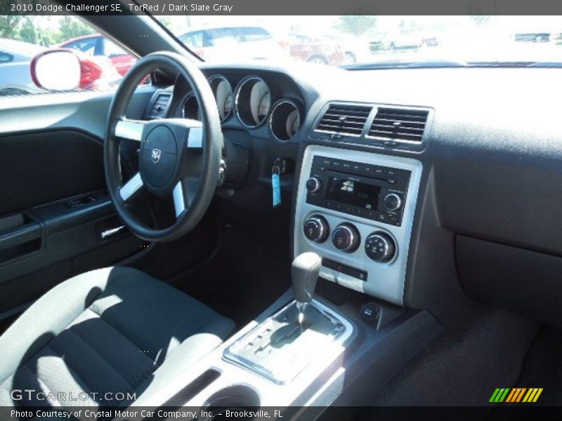 TorRed / Dark Slate Gray 2010 Dodge Challenger SE