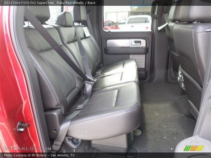 Rear Seat of 2013 F150 FX2 SuperCrew