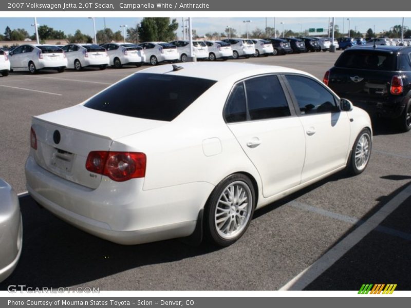 Campanella White / Anthracite 2007 Volkswagen Jetta 2.0T Sedan