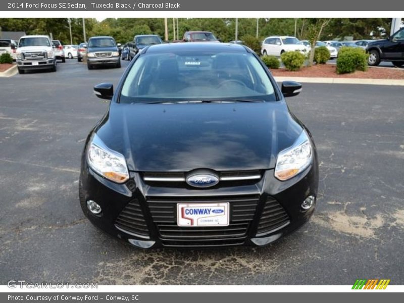 Tuxedo Black / Charcoal Black 2014 Ford Focus SE Sedan