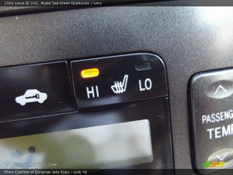 Mystic Sea Green Opalescent / Ivory 2003 Lexus ES 300
