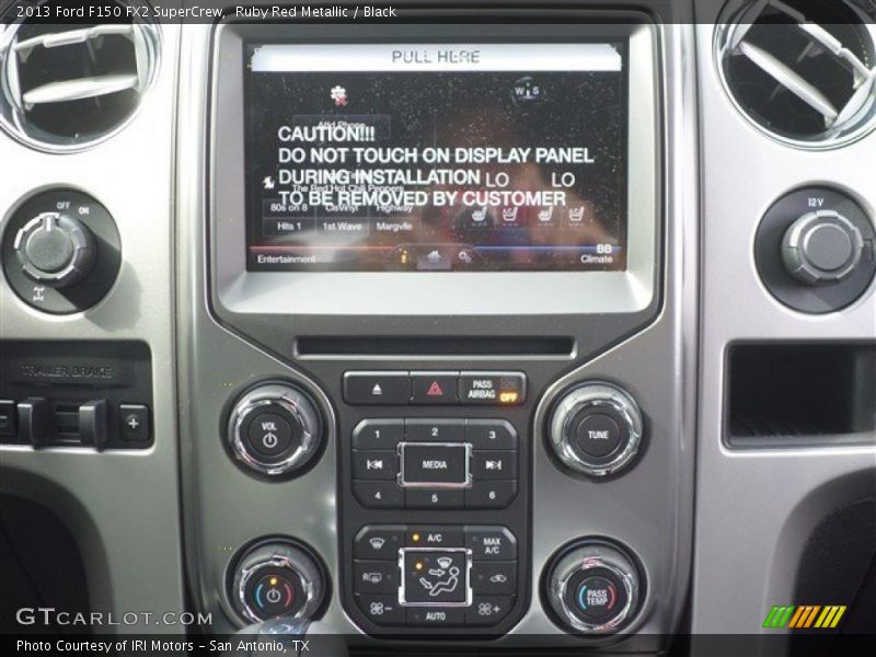 Controls of 2013 F150 FX2 SuperCrew