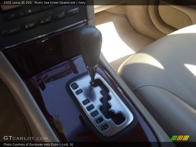 Mystic Sea Green Opalescent / Ivory 2003 Lexus ES 300