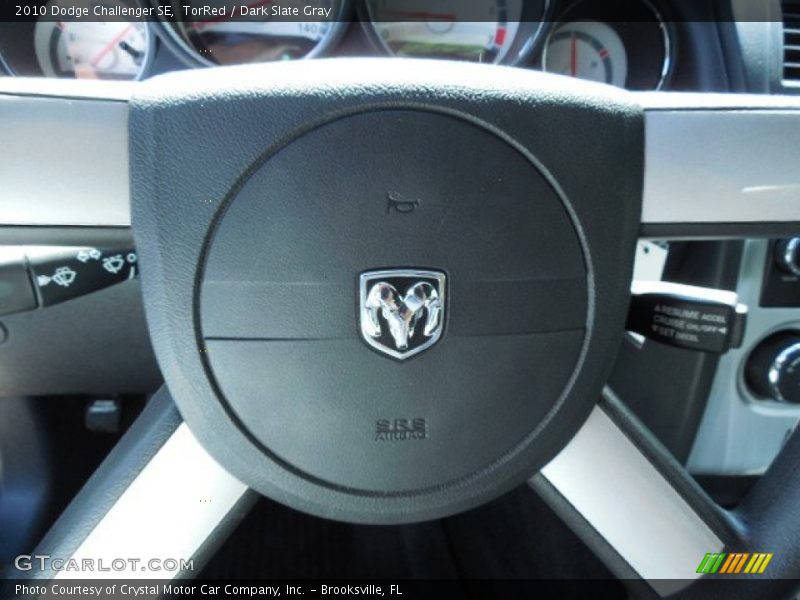 TorRed / Dark Slate Gray 2010 Dodge Challenger SE