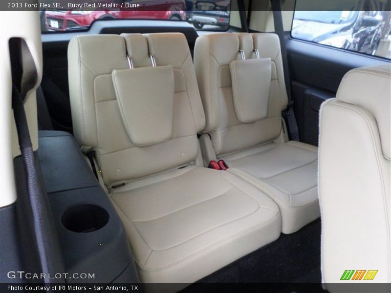 Ruby Red Metallic / Dune 2013 Ford Flex SEL