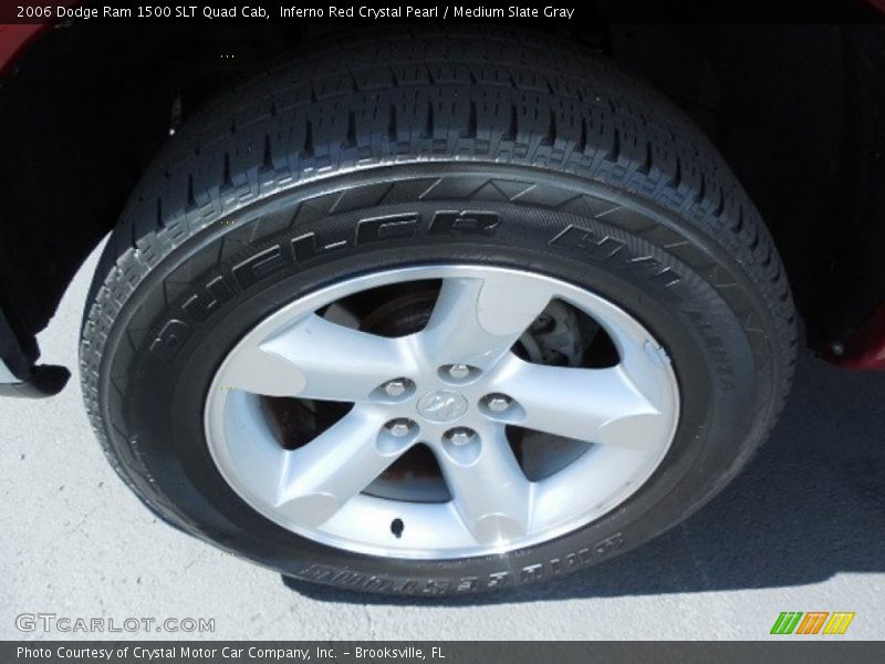 Inferno Red Crystal Pearl / Medium Slate Gray 2006 Dodge Ram 1500 SLT Quad Cab
