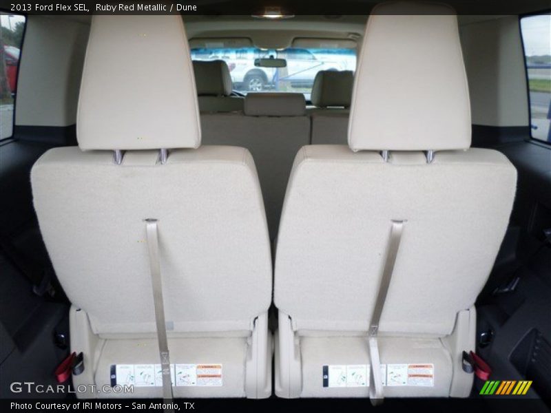Ruby Red Metallic / Dune 2013 Ford Flex SEL