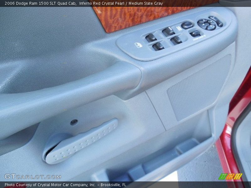 Inferno Red Crystal Pearl / Medium Slate Gray 2006 Dodge Ram 1500 SLT Quad Cab