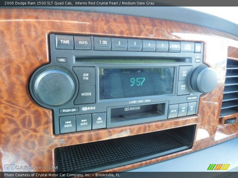 Inferno Red Crystal Pearl / Medium Slate Gray 2006 Dodge Ram 1500 SLT Quad Cab