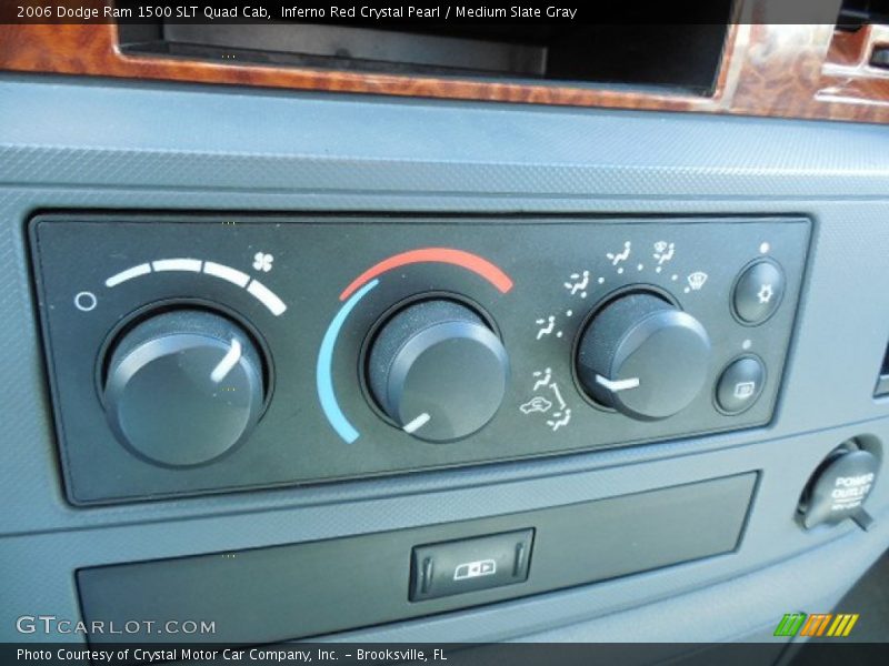 Inferno Red Crystal Pearl / Medium Slate Gray 2006 Dodge Ram 1500 SLT Quad Cab