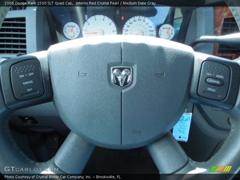 Inferno Red Crystal Pearl / Medium Slate Gray 2006 Dodge Ram 1500 SLT Quad Cab