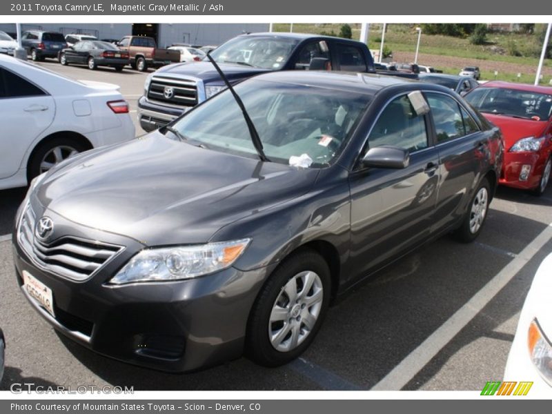 Magnetic Gray Metallic / Ash 2011 Toyota Camry LE