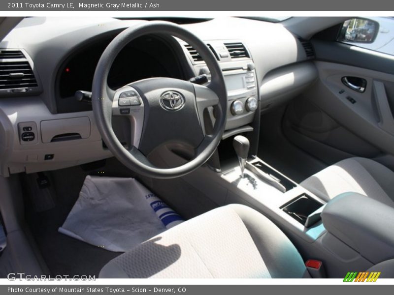 Magnetic Gray Metallic / Ash 2011 Toyota Camry LE