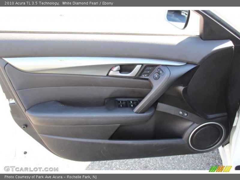 White Diamond Pearl / Ebony 2010 Acura TL 3.5 Technology