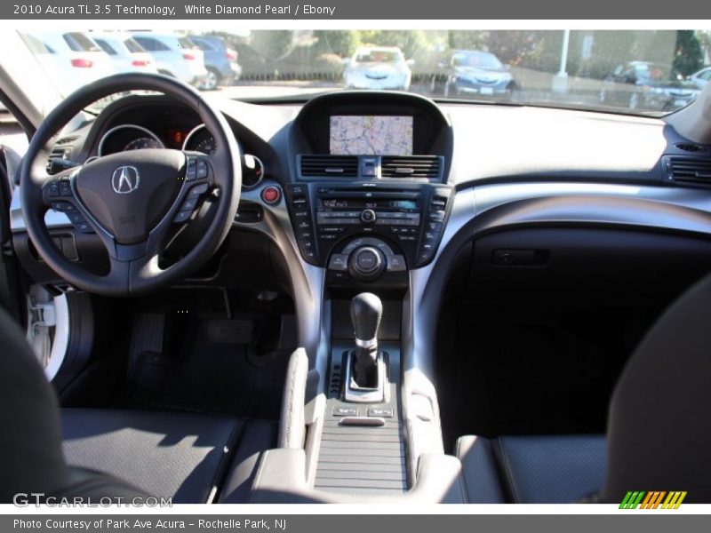 White Diamond Pearl / Ebony 2010 Acura TL 3.5 Technology