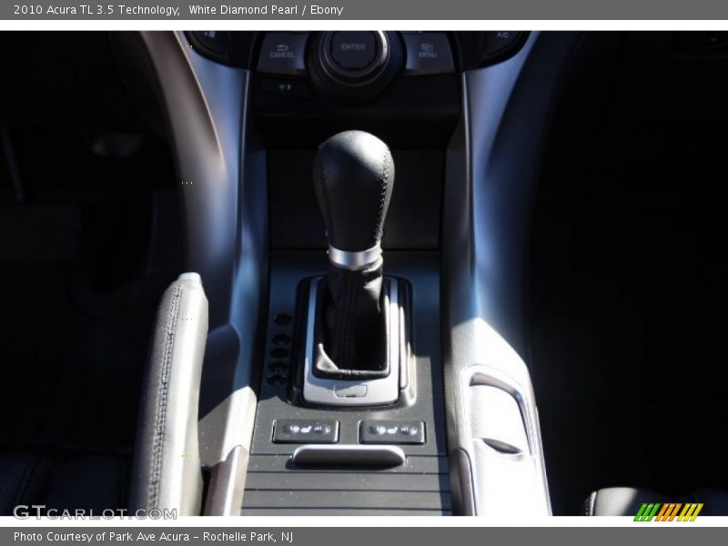 White Diamond Pearl / Ebony 2010 Acura TL 3.5 Technology
