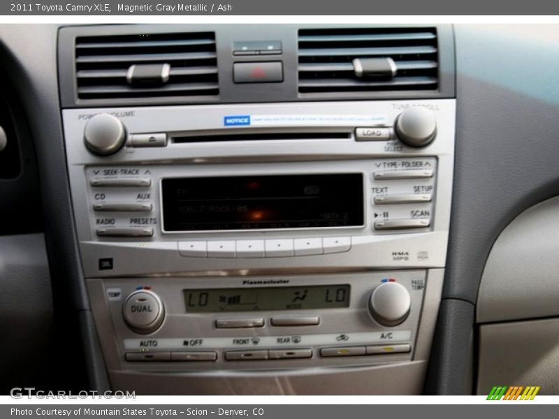 Magnetic Gray Metallic / Ash 2011 Toyota Camry XLE