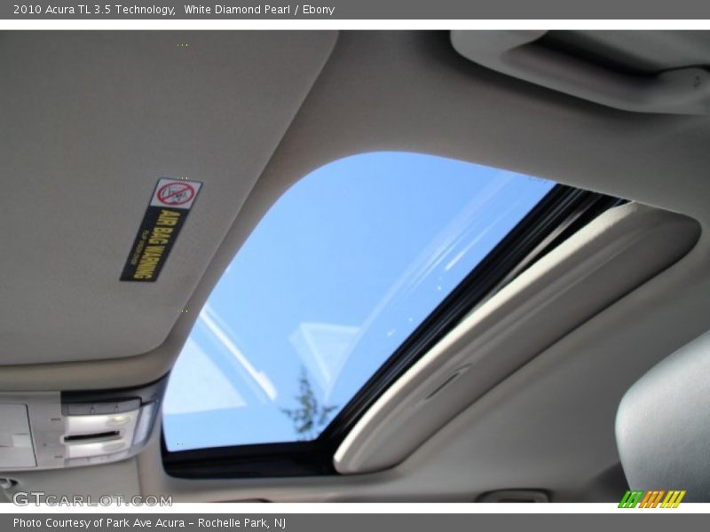 White Diamond Pearl / Ebony 2010 Acura TL 3.5 Technology