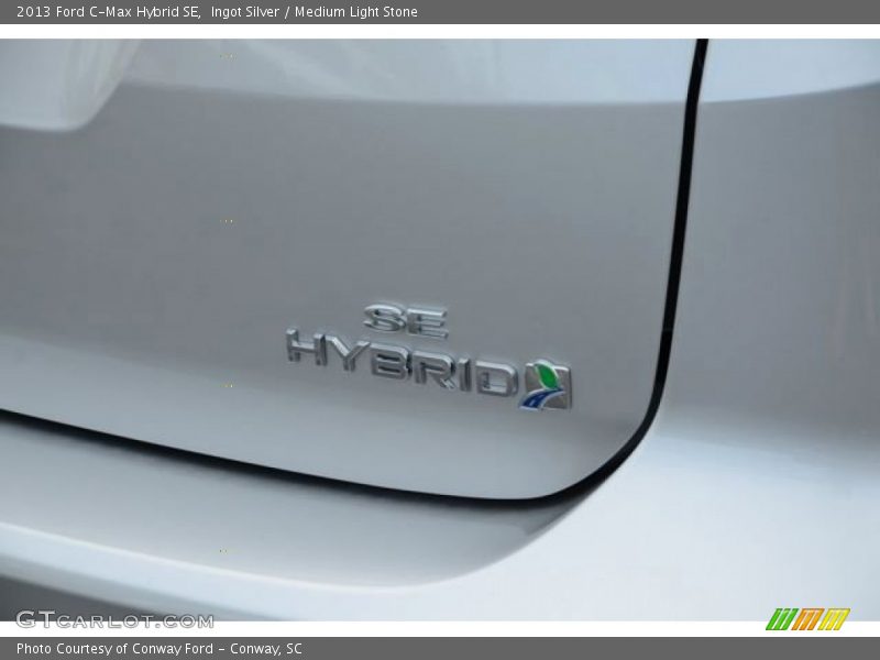 Ingot Silver / Medium Light Stone 2013 Ford C-Max Hybrid SE