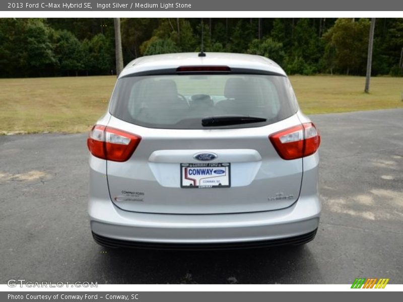 Ingot Silver / Medium Light Stone 2013 Ford C-Max Hybrid SE